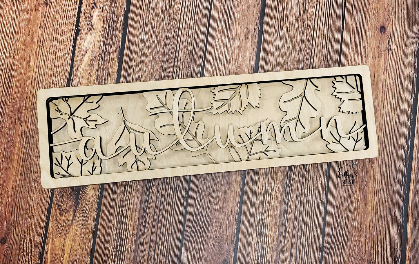 Autumn Leaves Shelf Sitter | Fall Collection