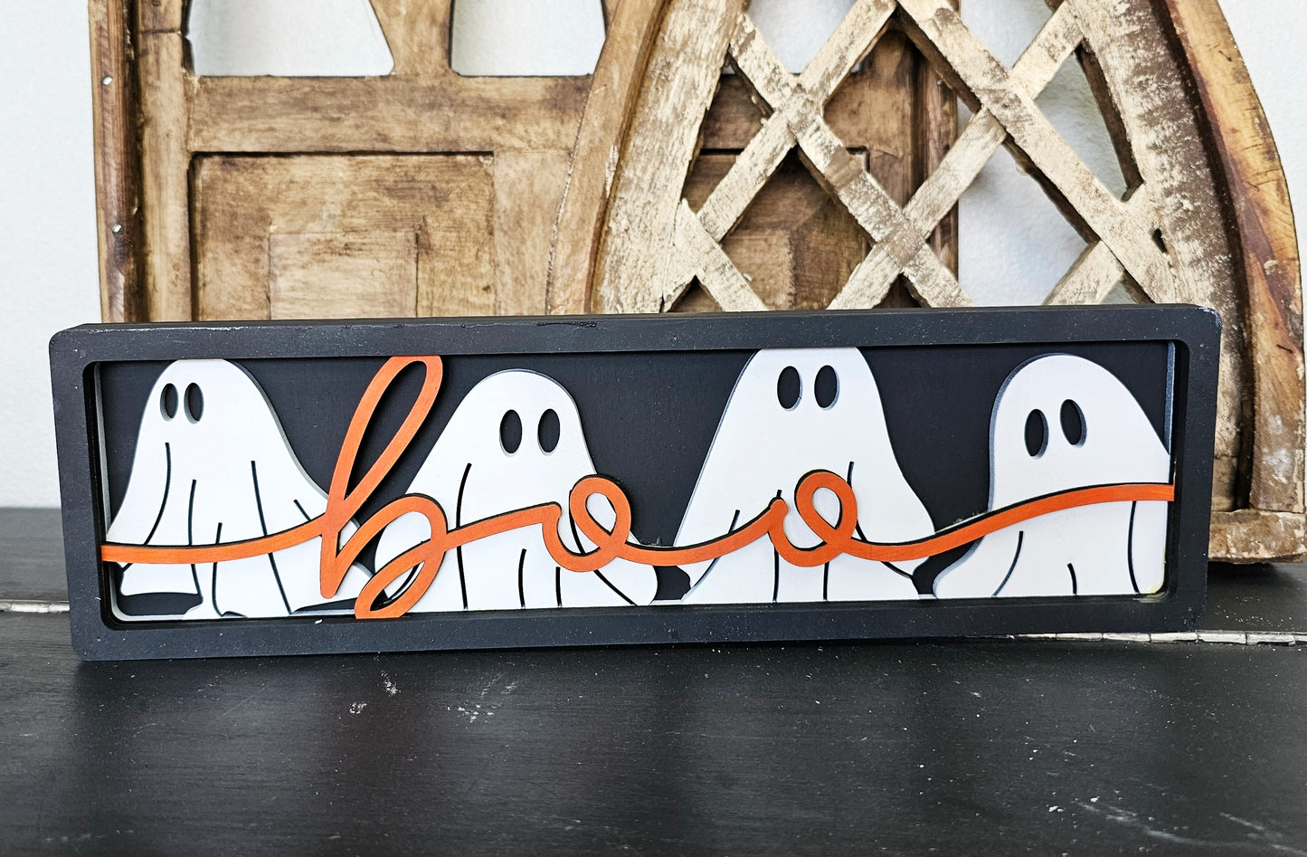 Boo! Shelf Sitter | Fall Collection | DIY Collection
