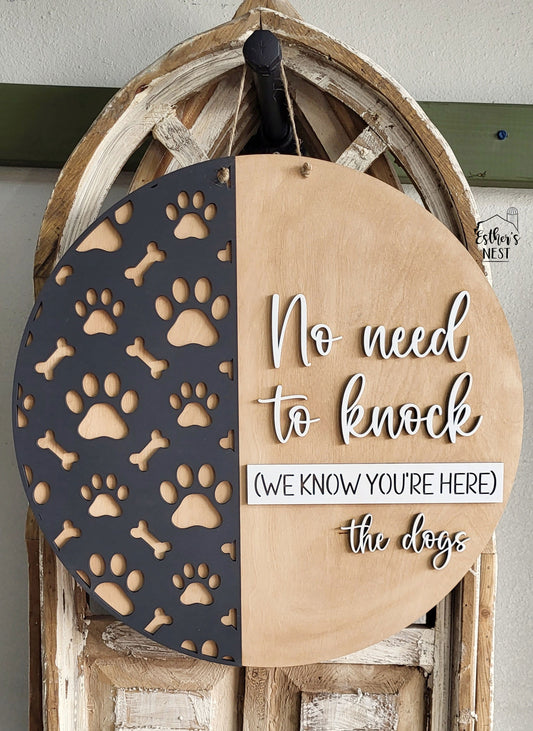 Dog or Cat Door Hanger | Pet Collection | Door Hanger Collection