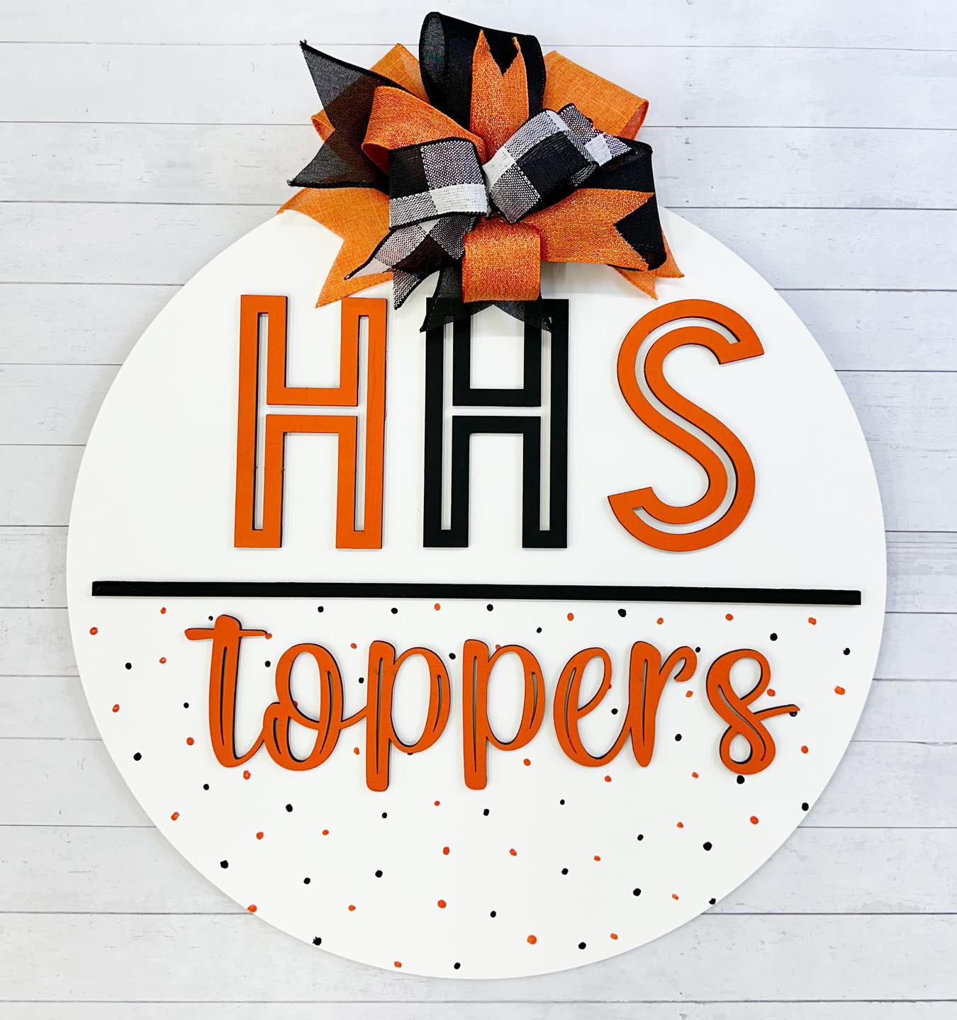 Custom School Spirit Door Hanger | Door Hanger Collection | Sports Collection