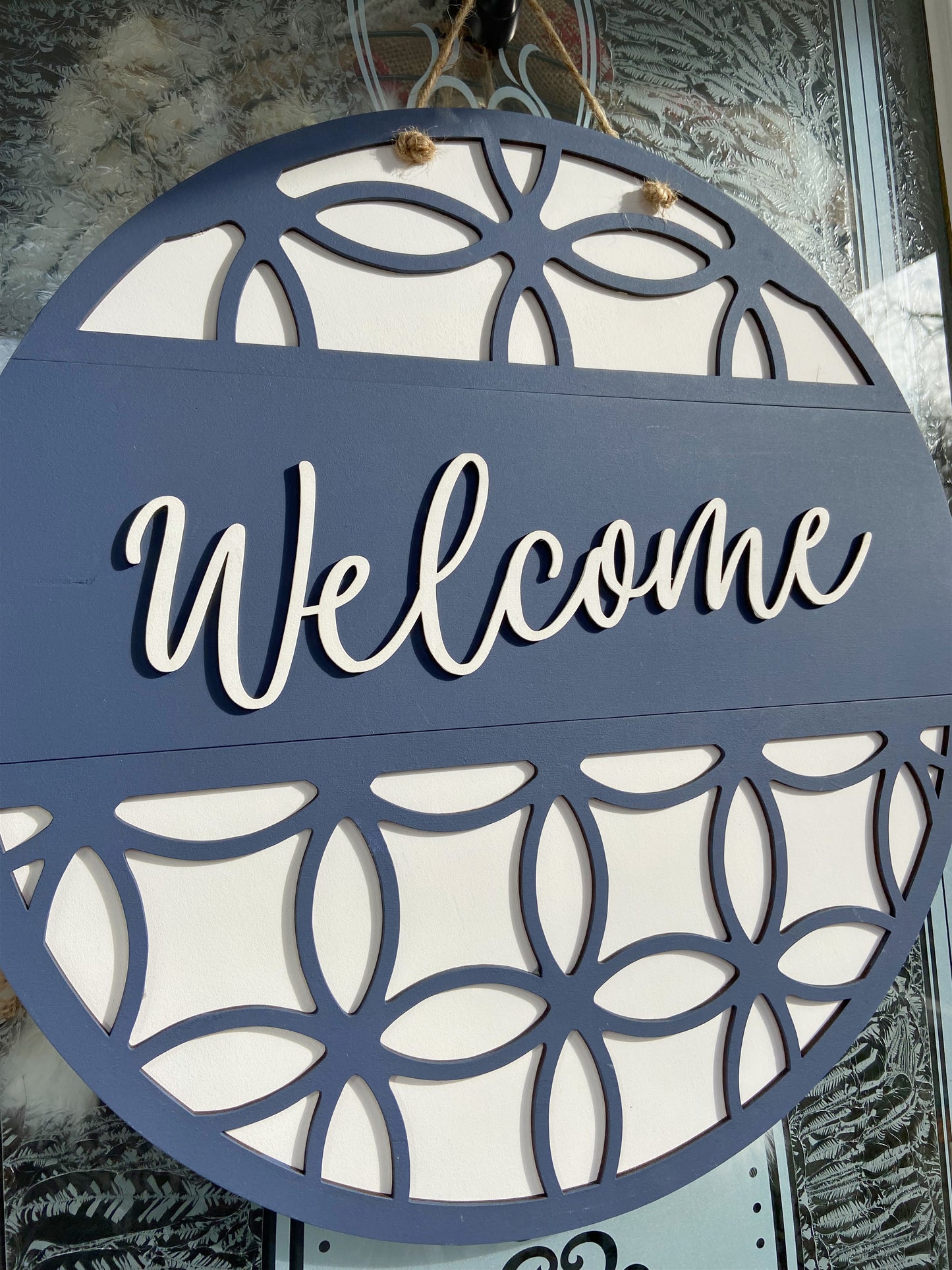 Welcome Door Hanger | Door Hanger Collection | Home Decor Collection