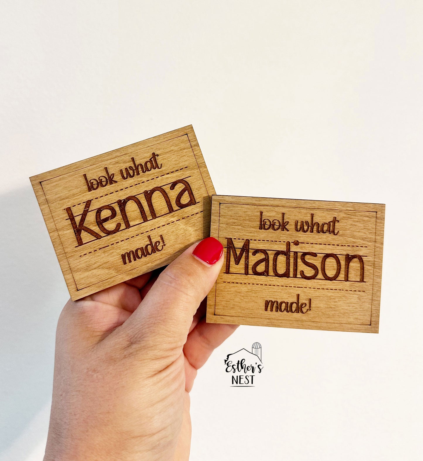 Personalized Look What I Made Today Fridge Magnet | Kids Collection | Baby Collection