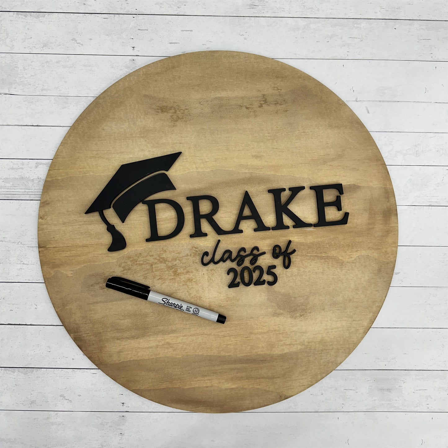Personalized Graduation Guestbook Table Sign | School Spirit Collection