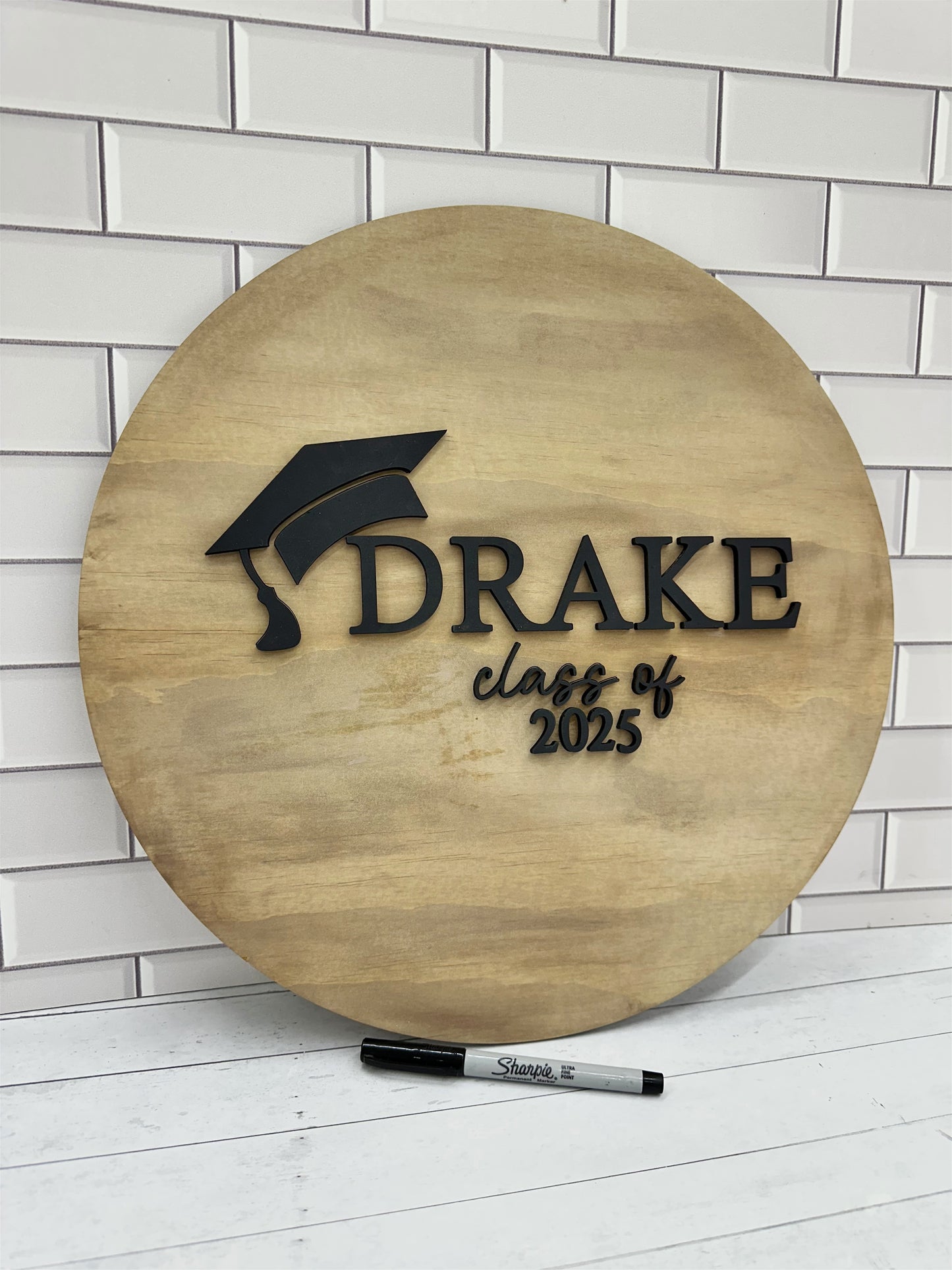 Personalized Graduation Guestbook Table Sign | School Spirit Collection