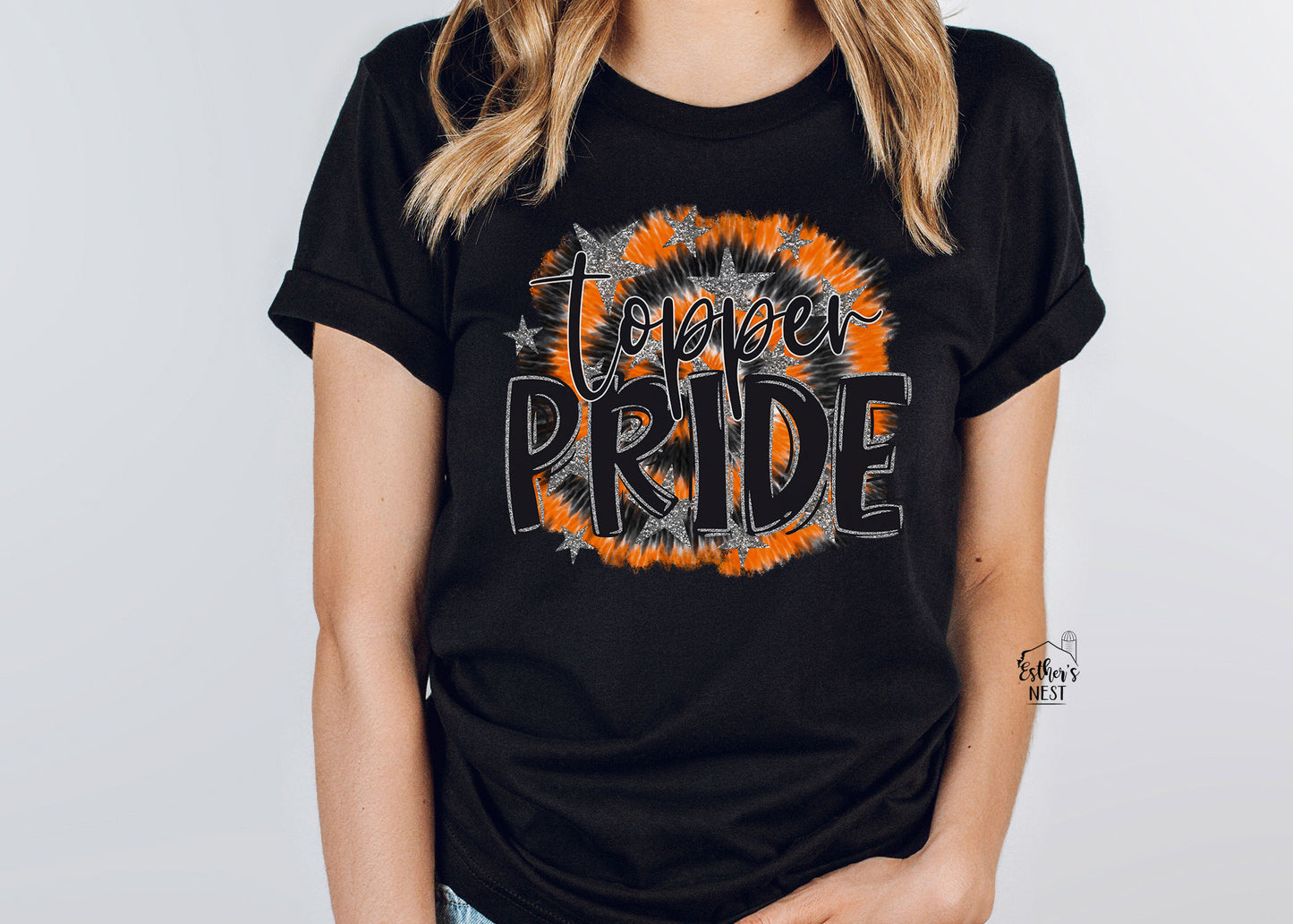 Tie Dye Adult Spirit Tee | Hillsboro Toppers | Spirit Wear