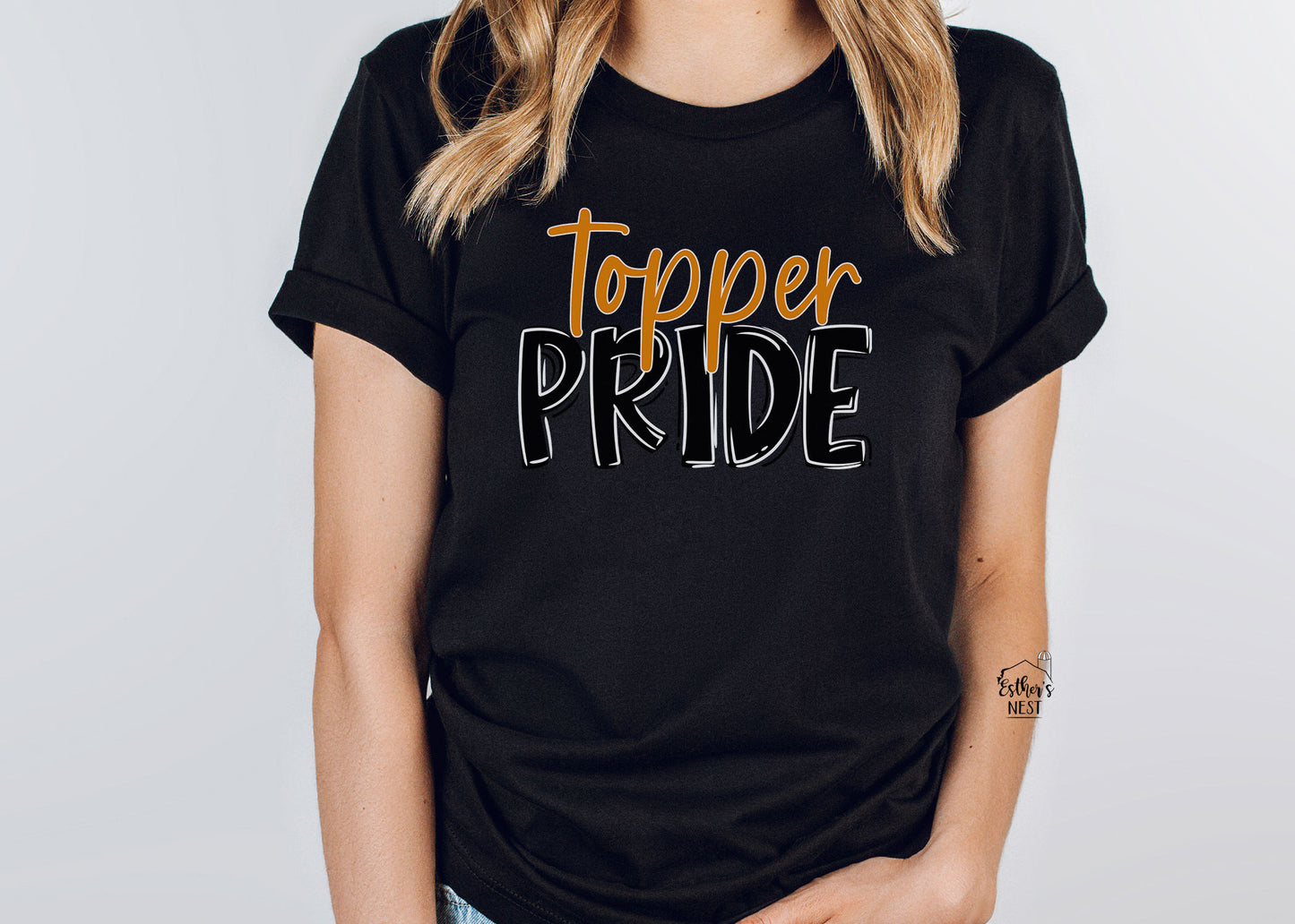 Topper Pride Adult Spirit Tee | Hillsboro Toppers | Spirit Wear