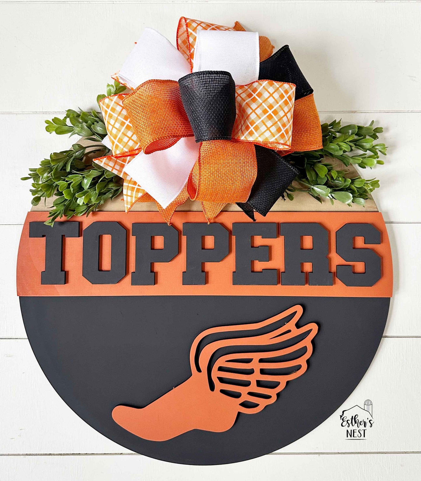 Custom Track Door Hanger | Door Hanger Collection | Sports Collection