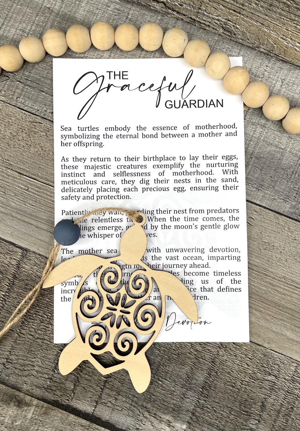 The Graceful Guardian Sea Turtle | The Meaningful Ornament Collection | Christmas Collection