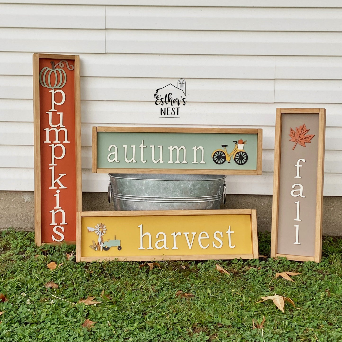 Harvest Fall Wood Sign | Home Decor | Fall Collection