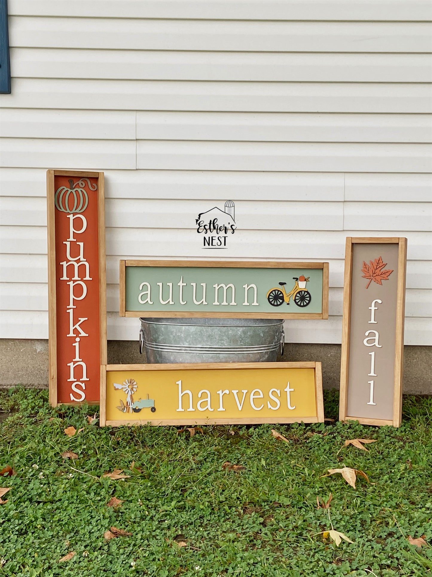 Pumpkins Fall Wood Sign | Home Decor | Fall Collection
