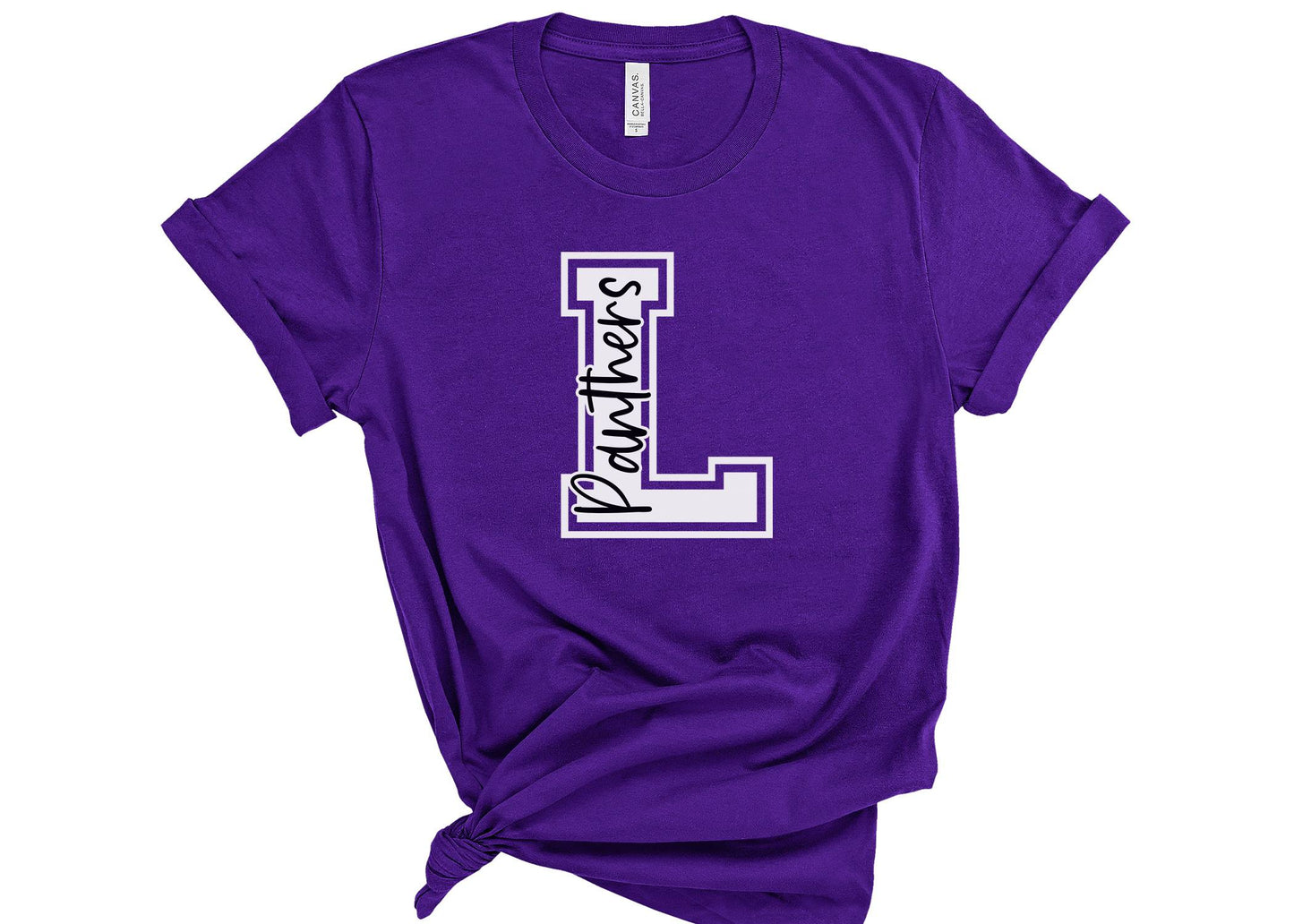 Custom Varsity School Spirit Wear Adult Tee | Litchfield Panthers | Spirit Wear