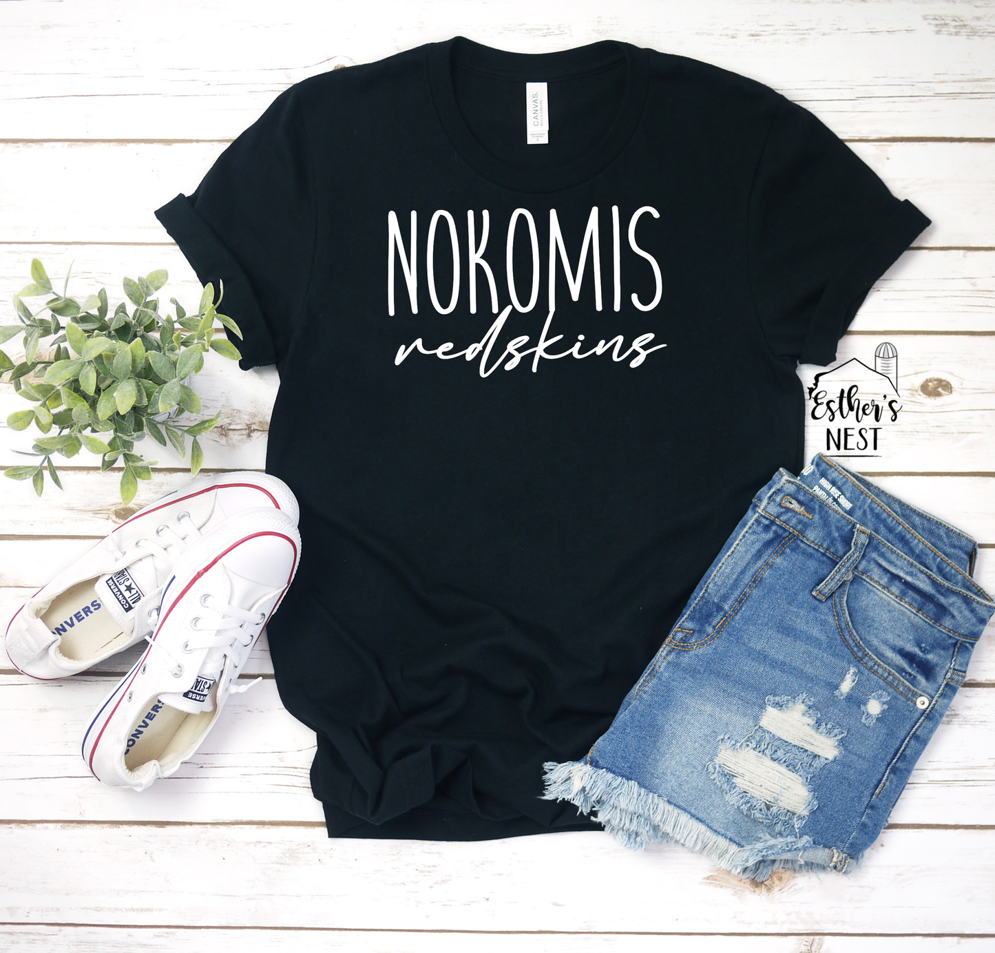 Nokomis Redskins Boho 2022 Fall School Spirit Wear Adult Tee | Nokomis Redskins| Spirit Wear Collection