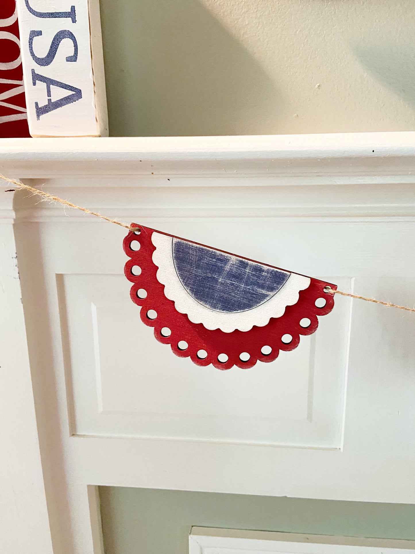 Patriotic Bunting Banner | Adult DIY Kit | Patriotic Collection