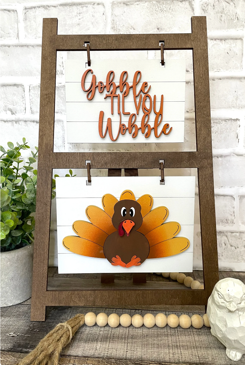 THANKSGIVING LADDER INSERT OF THE MONTH - OCTOBER 2022 NESTING BOX EXCLUSIVE