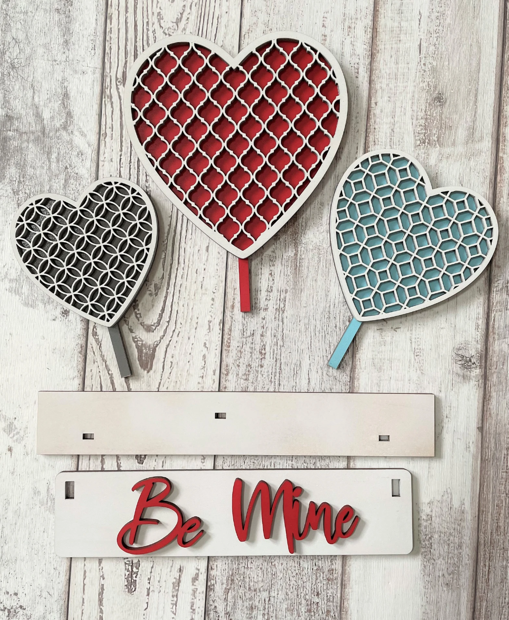 VALENTINE WAGON INSERT - NESTING BOX EXCLUSIVE