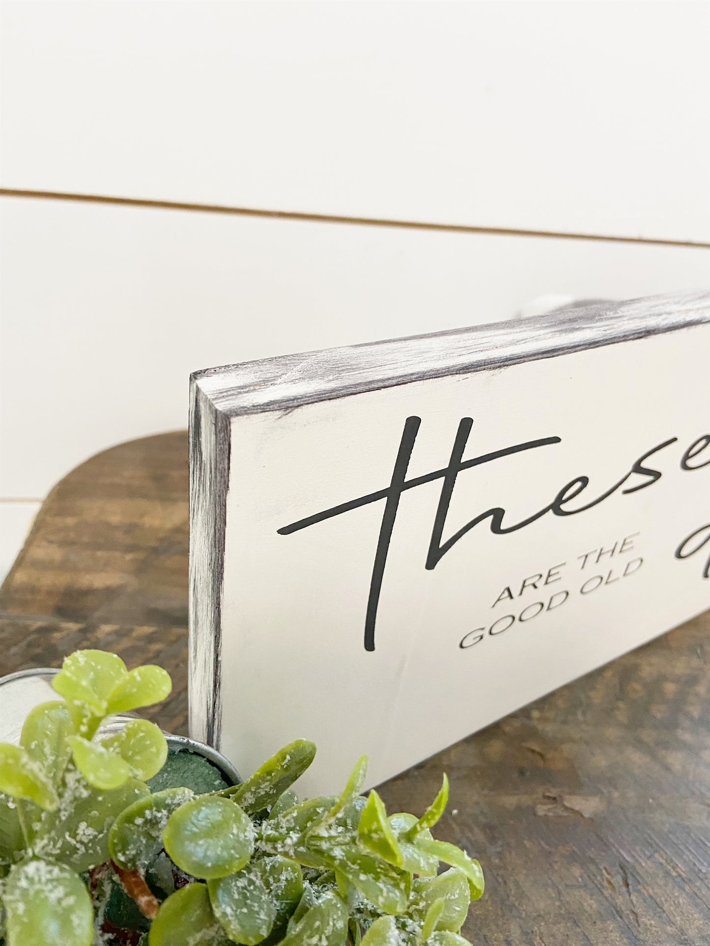 These are the Days Wood Sign | Everyday Collection | Christmas Collection