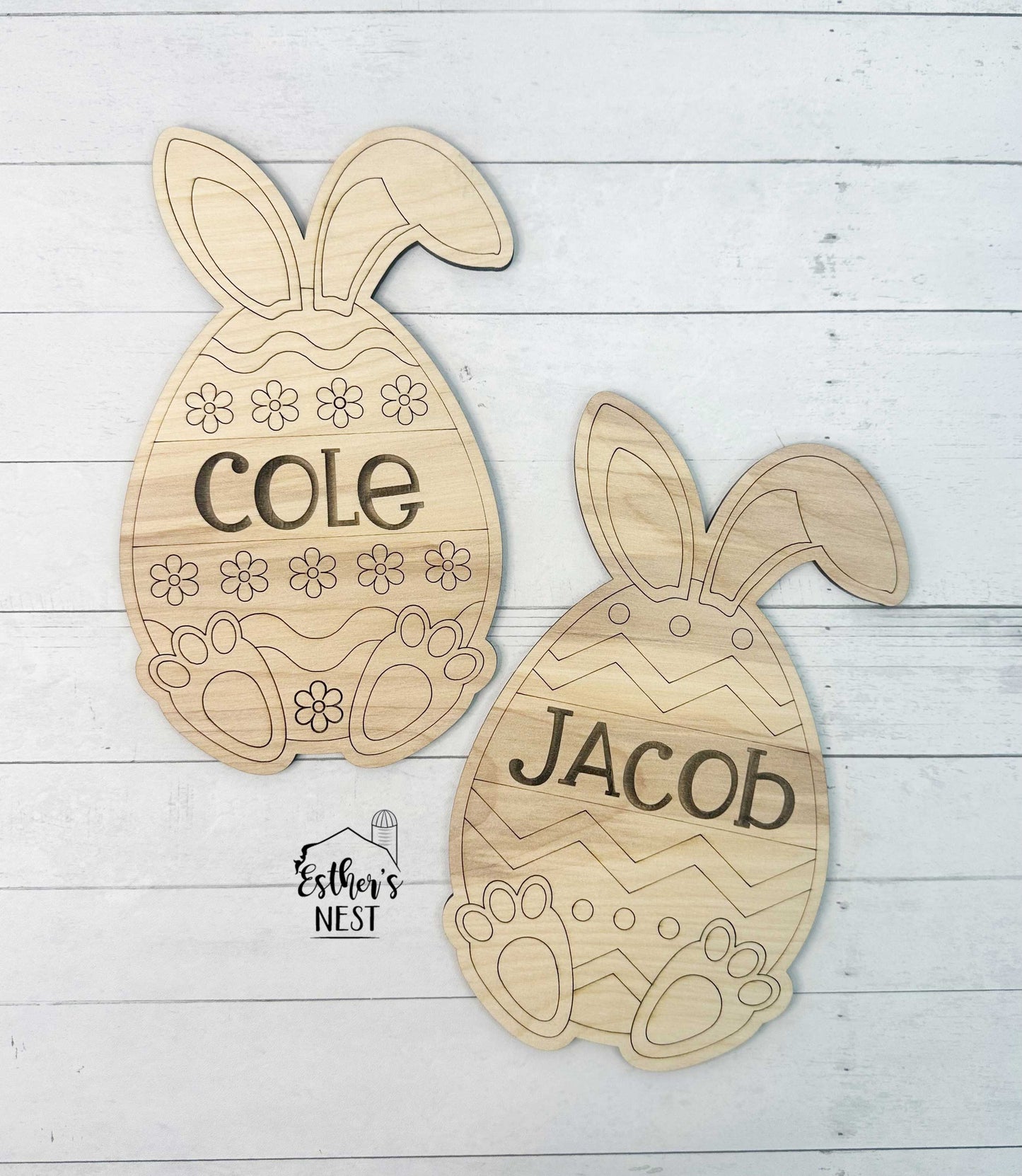 Personalized Bunny Egg Kids DIY Kit | DIY Kit | Kids DIY Craft Collection | Easter Collection