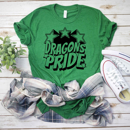 Dragon Comic School Spirit Wear Adult Tee | HJHS | Spirit Wear Collection
