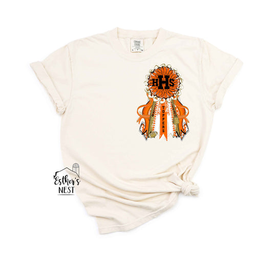 Homecoming Mum Football School Spirit Wear Adult Tee | Hillsboro | Spirit Wear Collection