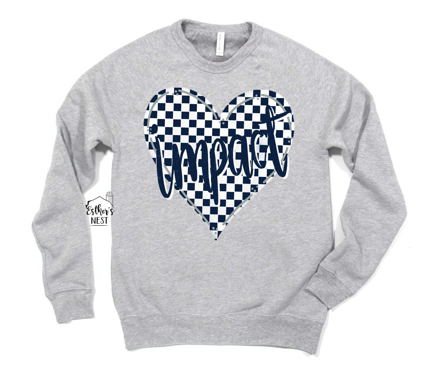 Mascot Heart Spirit Wear Adult Tee | CUSTOMIZEABLE TEAM COLORS | Spirit Wear Collection