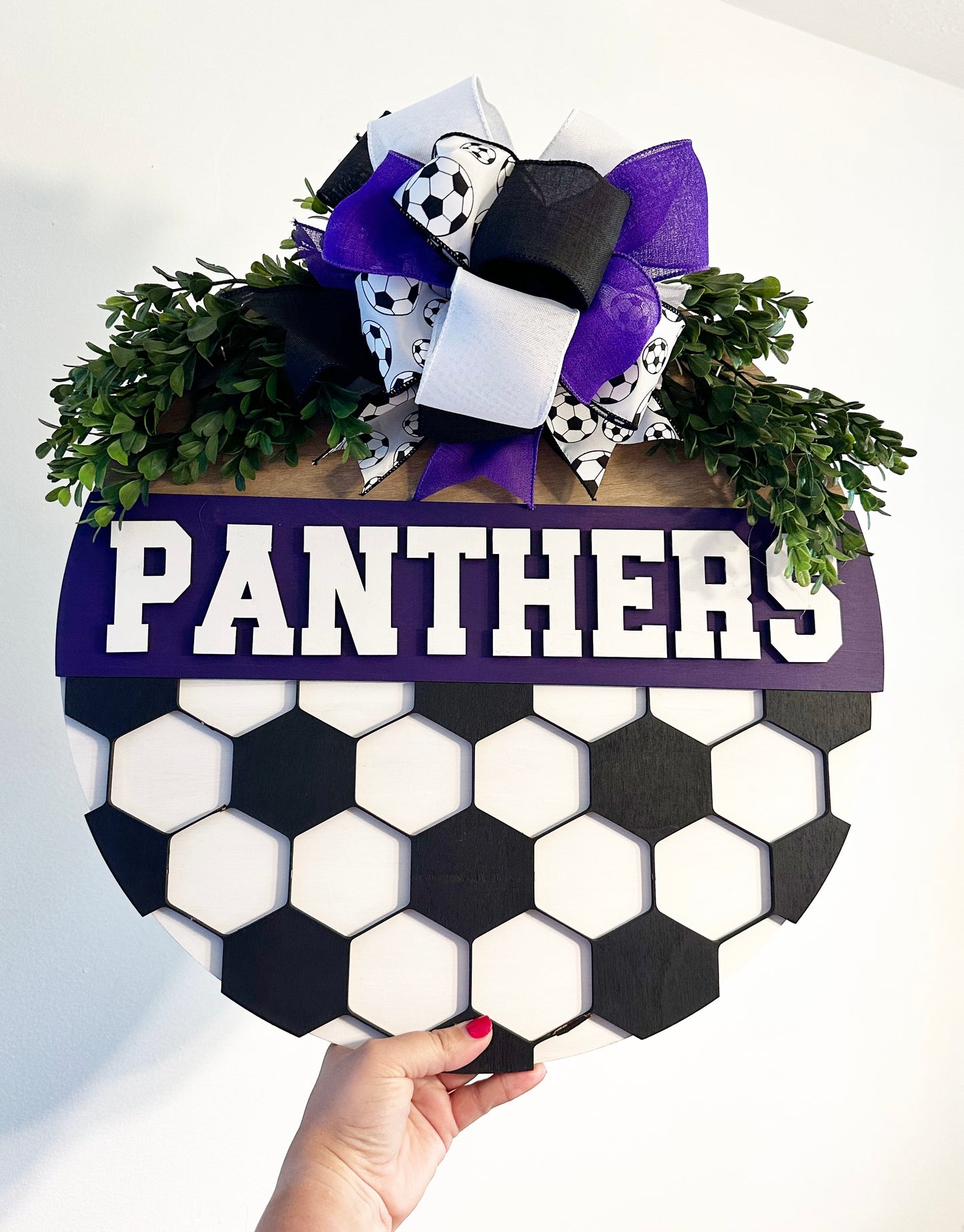 Custom Soccer Door Hanger | Door Hanger Collection | Sports Collection | Spirit Collection