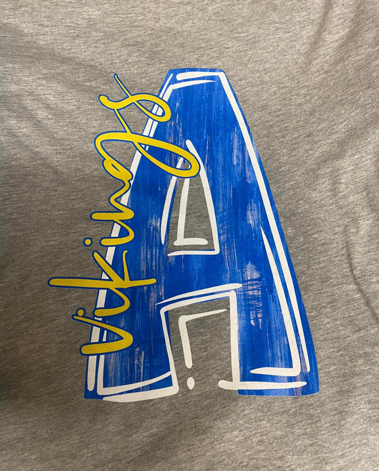 Brushstroke Adult Spirit Tee | Augustana Vikings | Spirit Wear