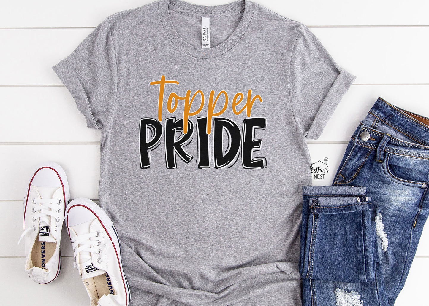 Topper Pride Adult Spirit Tee | Hillsboro Toppers | Spirit Wear