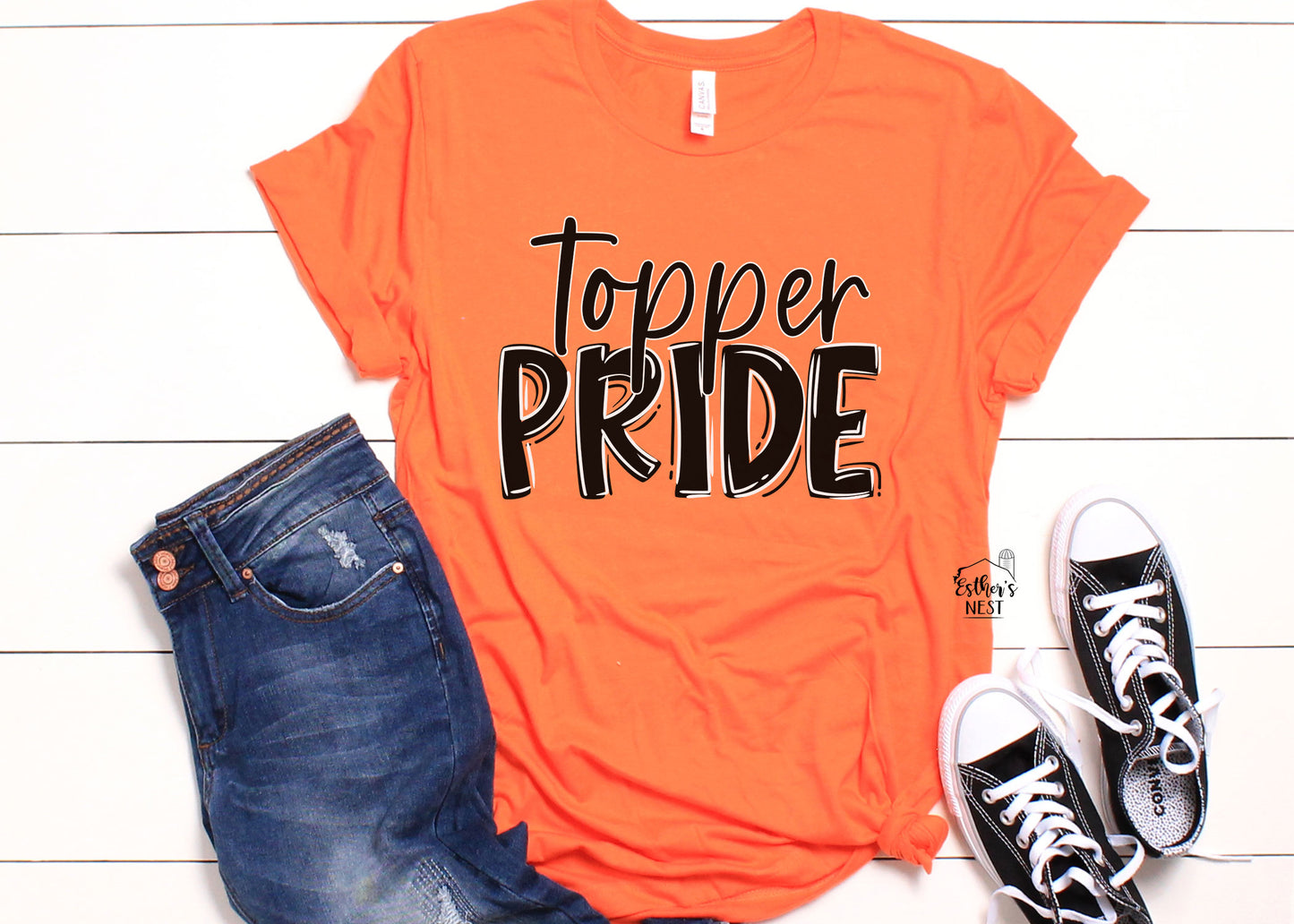 Topper Pride Adult Spirit Tee | Hillsboro Toppers | Spirit Wear