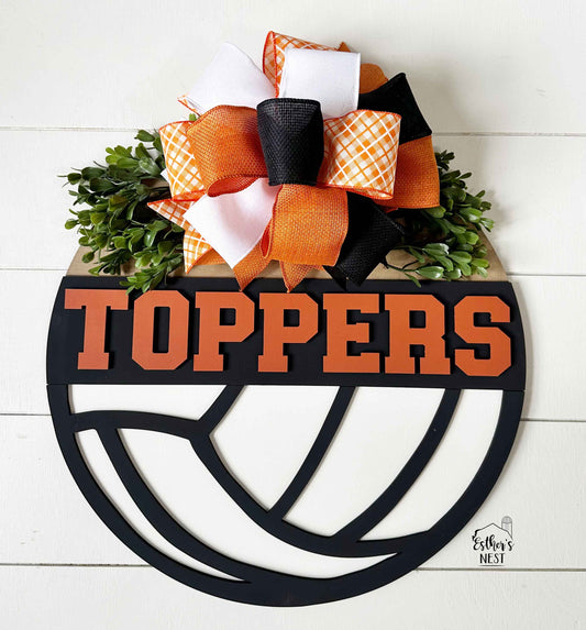 Custom Volleyball Door Hanger | Door Hanger Collection | Sports Collection