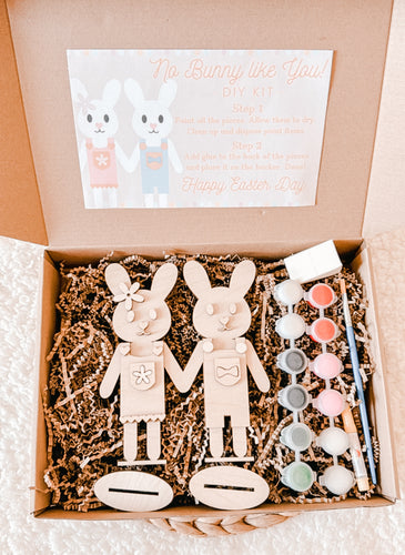 Paint Your Own Bunnies Kids DIY Kit | DIY Kit | Kids DIY Craft Collection | Easter Collection