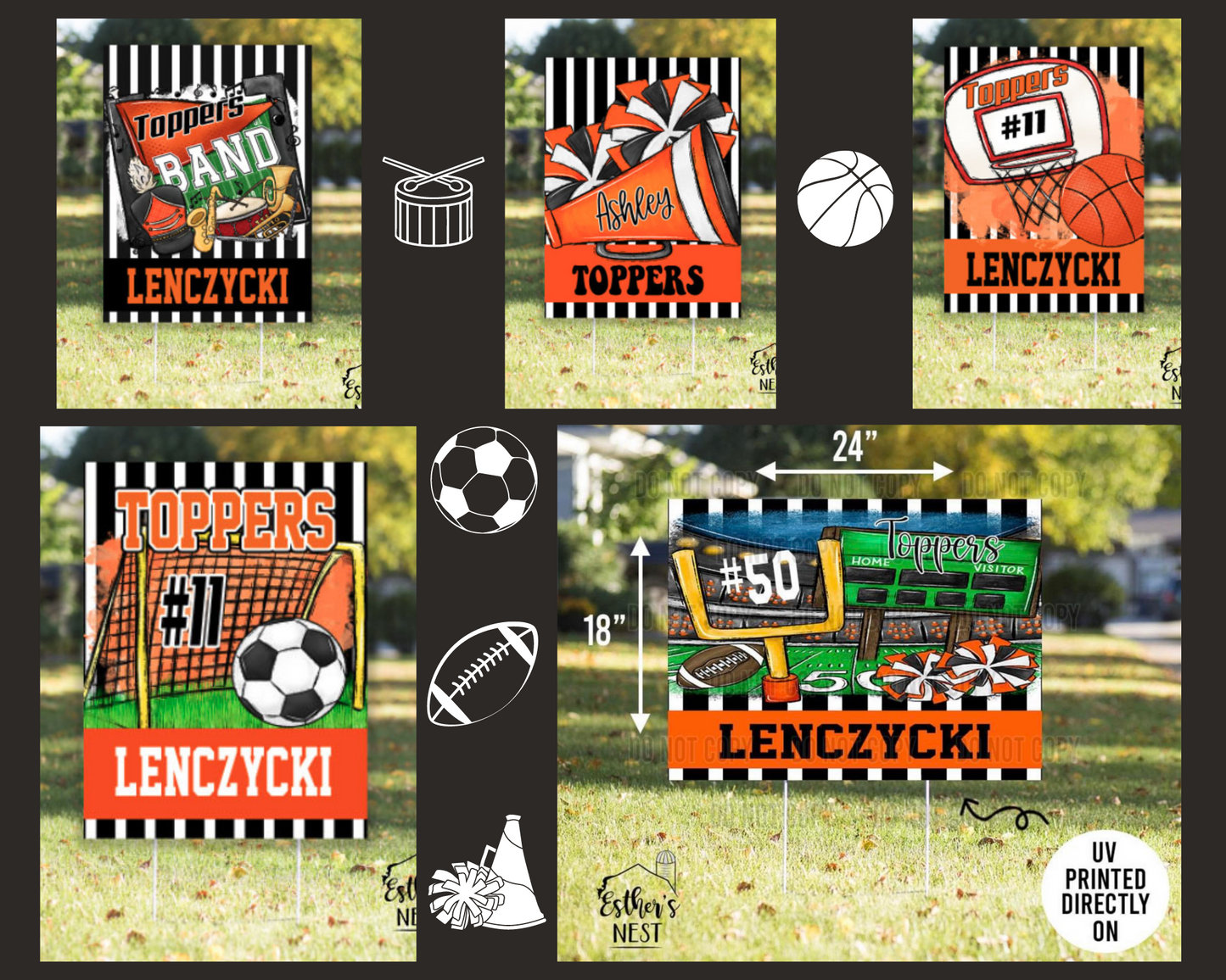 GNW Yard Sign | Sports Collection | Spirit Wear Collection
