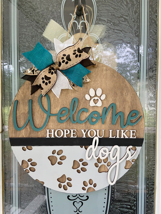 VIRTUAL PAINT PARTY - DOG DOOR HANGER WORKSHOP | DOOR HANGER COLLECTION | EVERYDAY COLLECTION