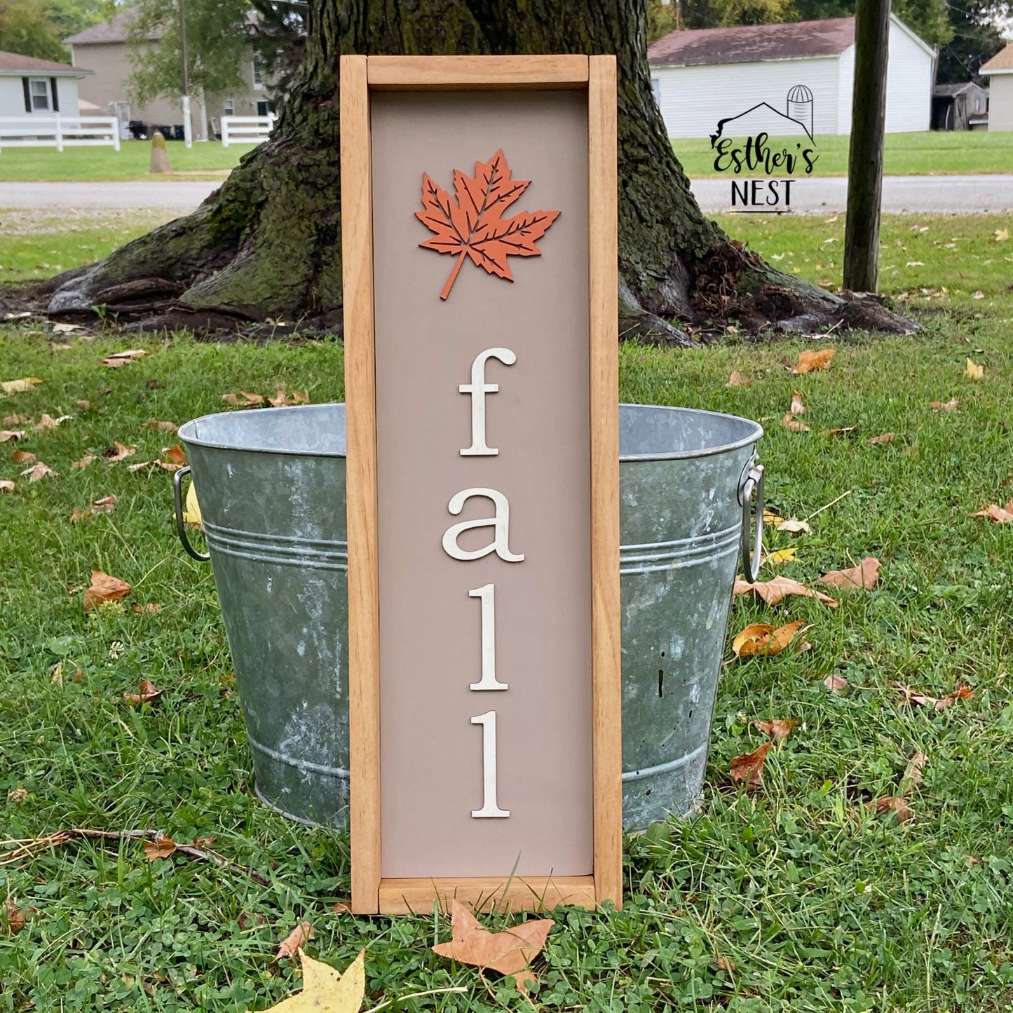 3D Fall Wood Sign | Home Decor | Fall Collection