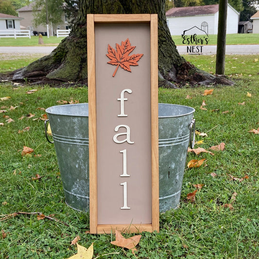 3D Fall Wood Sign | Home Decor | Fall Collection