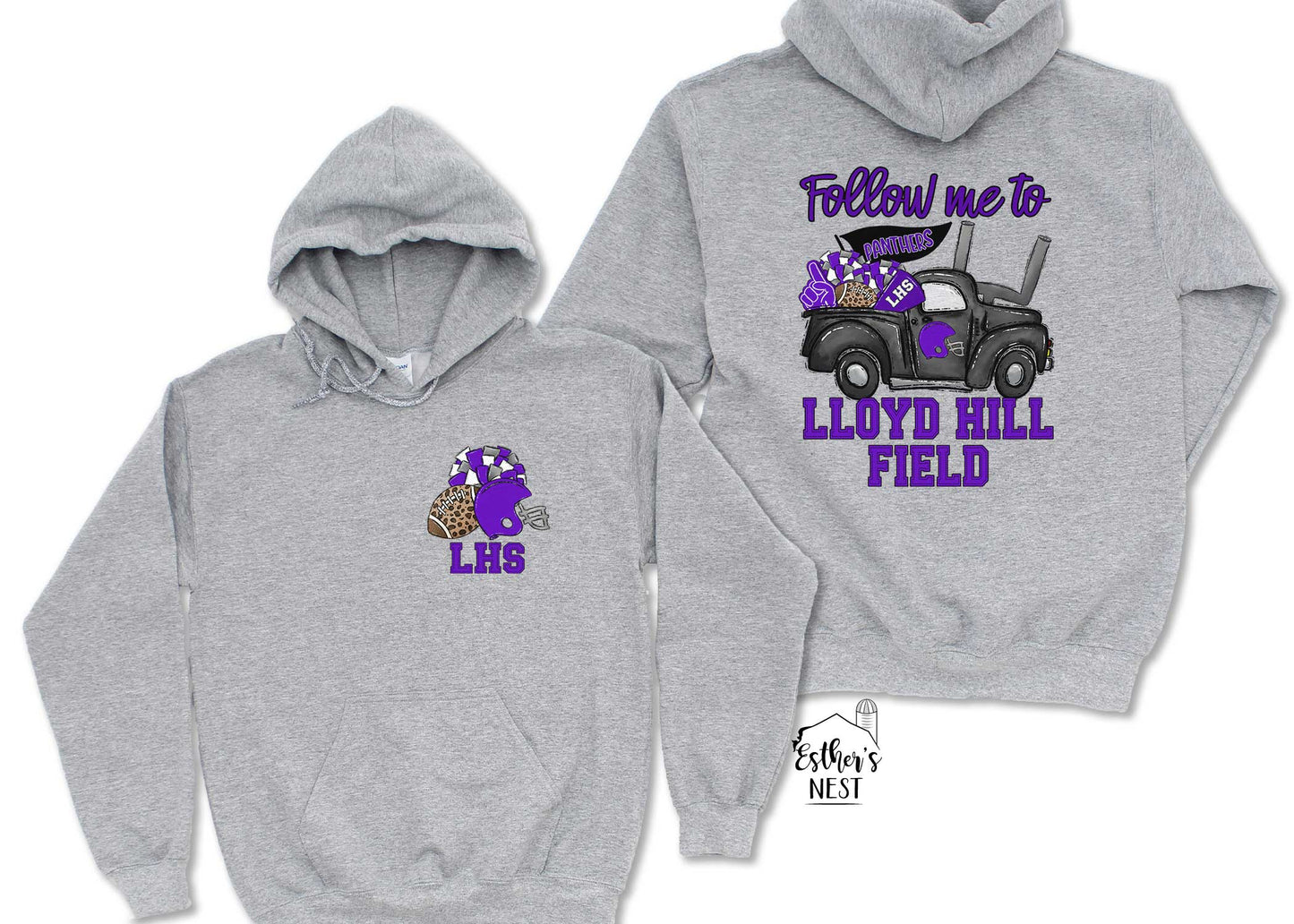 Litchfield Hometown Hero 2022 Fall School Spirit Wear Adult Tee | Litchfield Panthers | Spirit Wear Collection