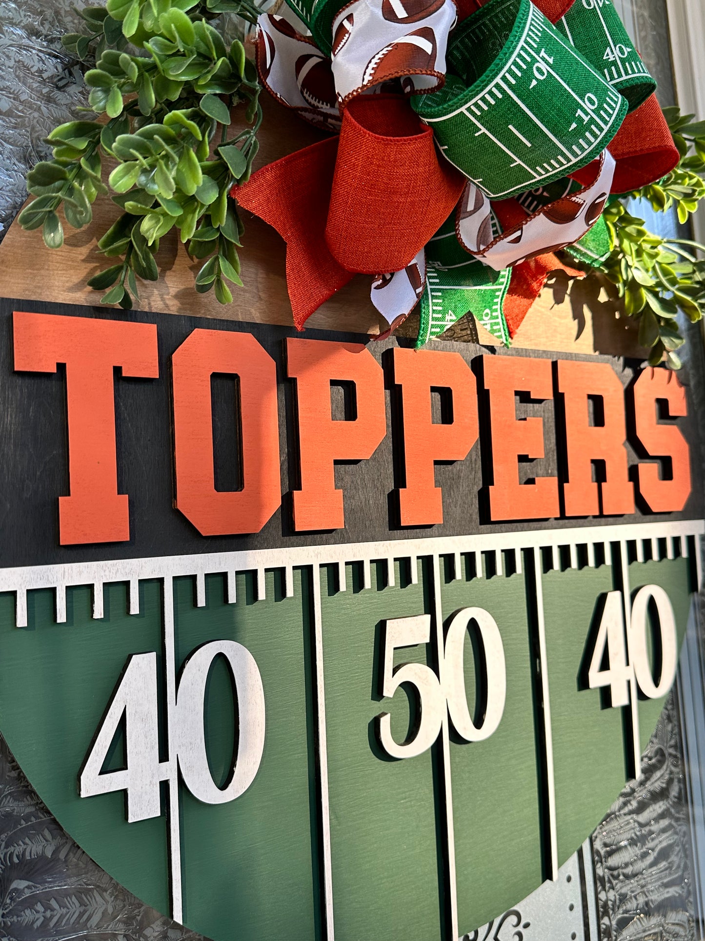 Custom Football Door Hanger | Door Hanger Collection | Sports Collection