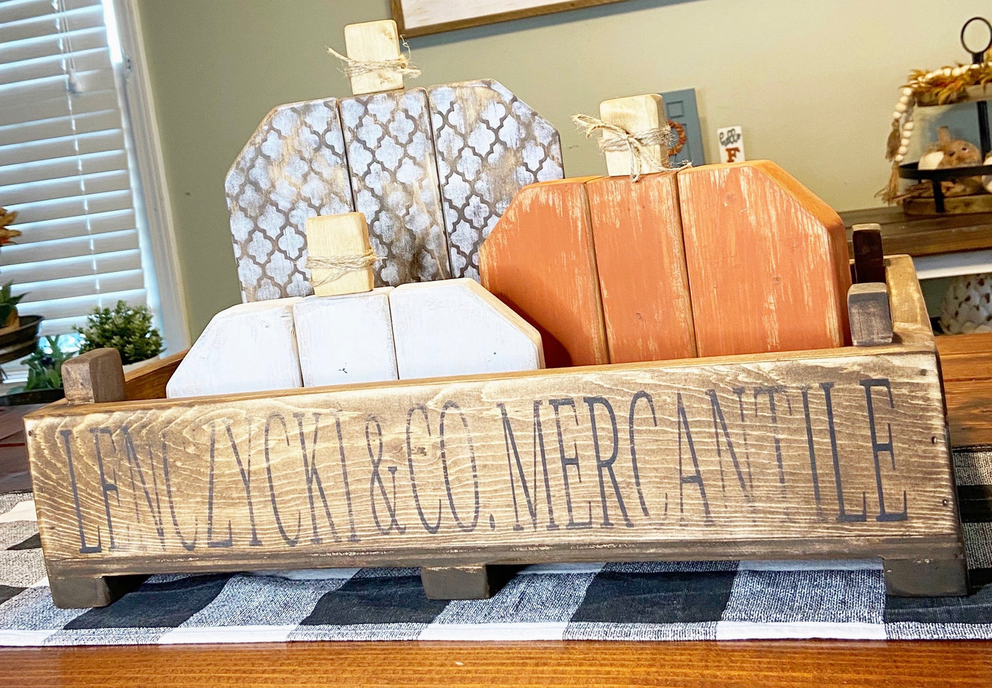 Personalized Mercantile Crate