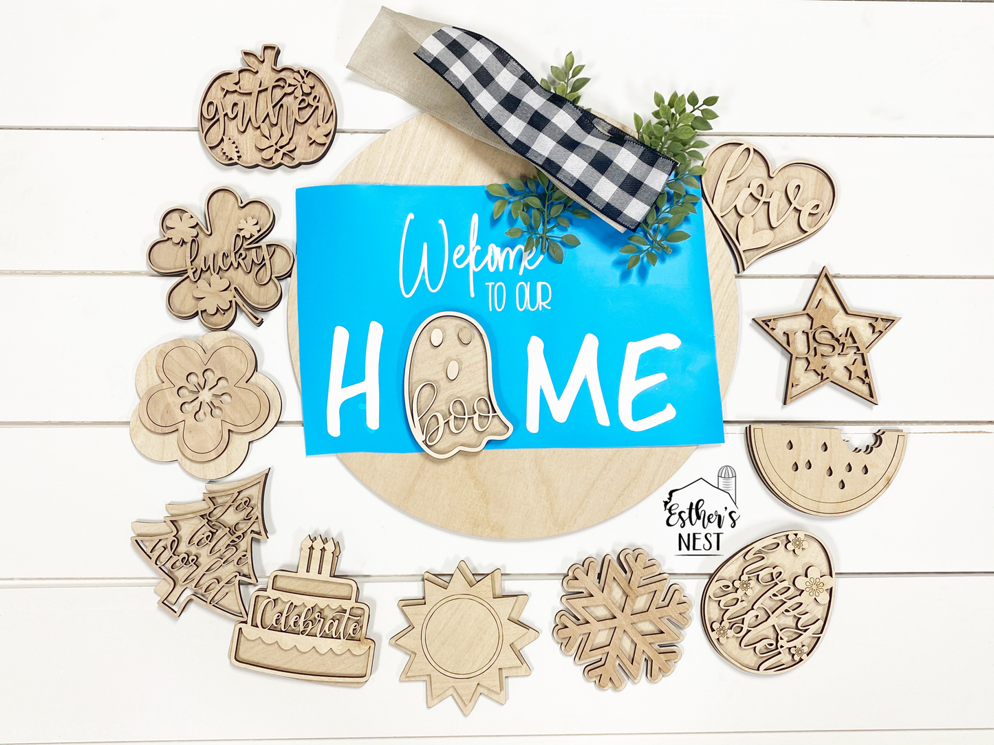 Interchangeable Season Sign | Home Decor | DIY Collection
