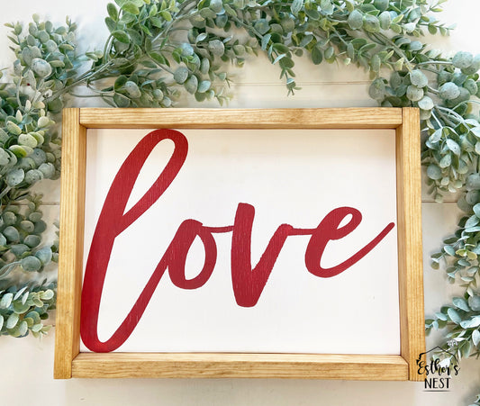 LOVE Sign | Home Decor | Valentine Collection