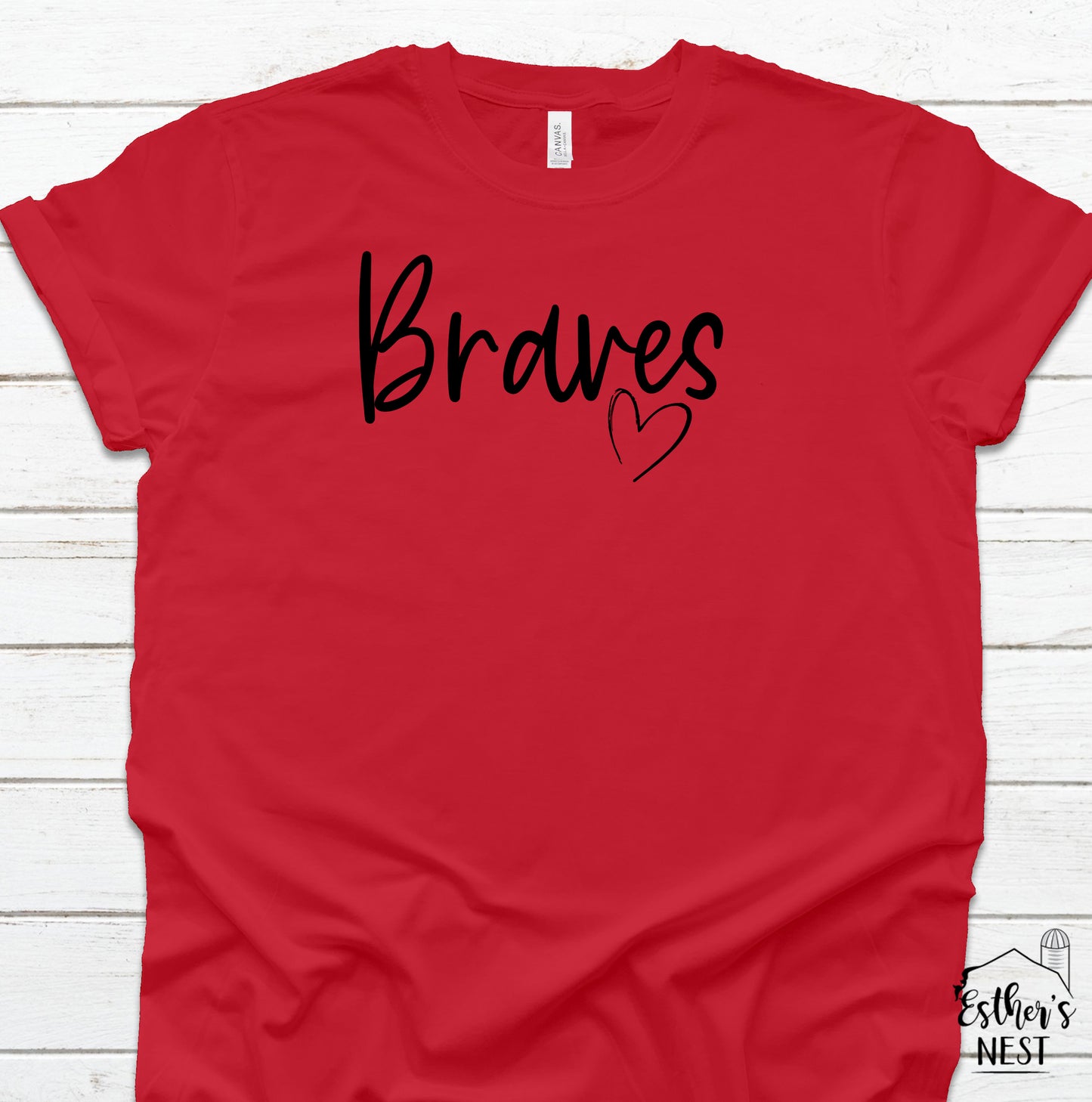 Custom School Spirit Wear Adult Tee | Nokomis Braves | Spirit Wear