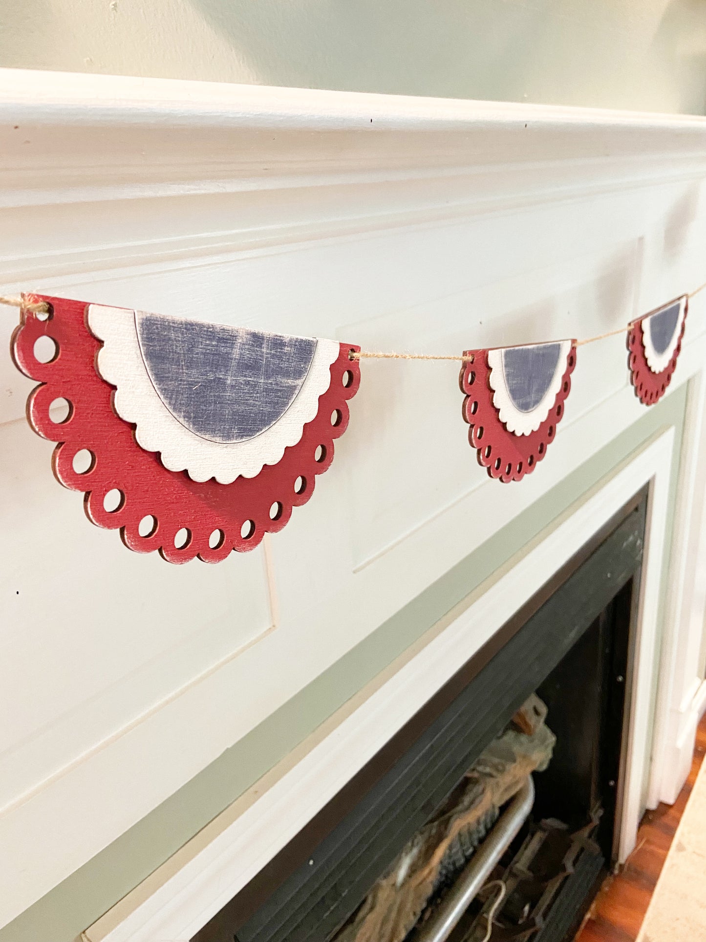 Patriotic Bunting Banner | Adult DIY Kit | Patriotic Collection