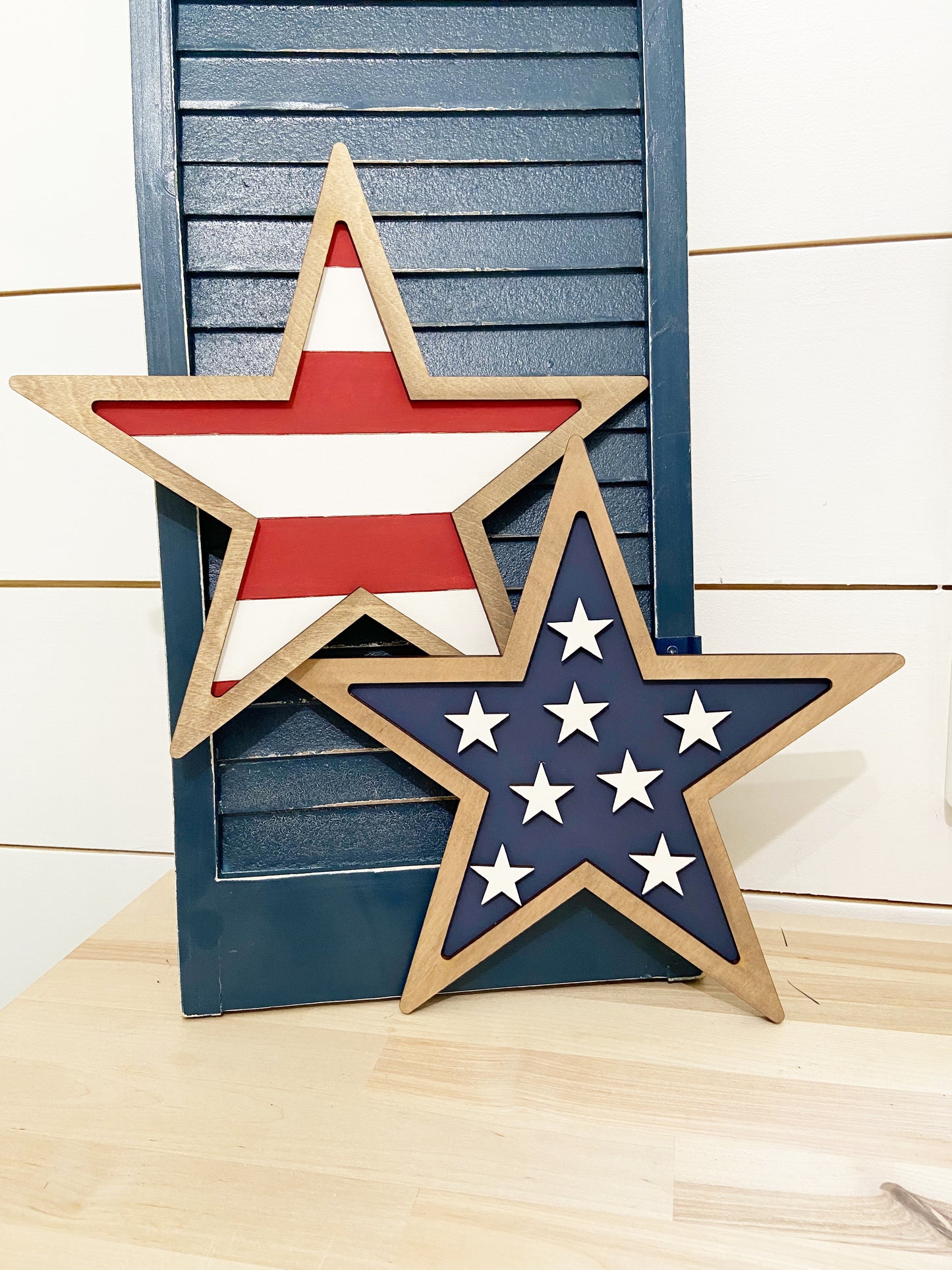 3D Patriotic Stars | DIY Kit | Patriotic Collection