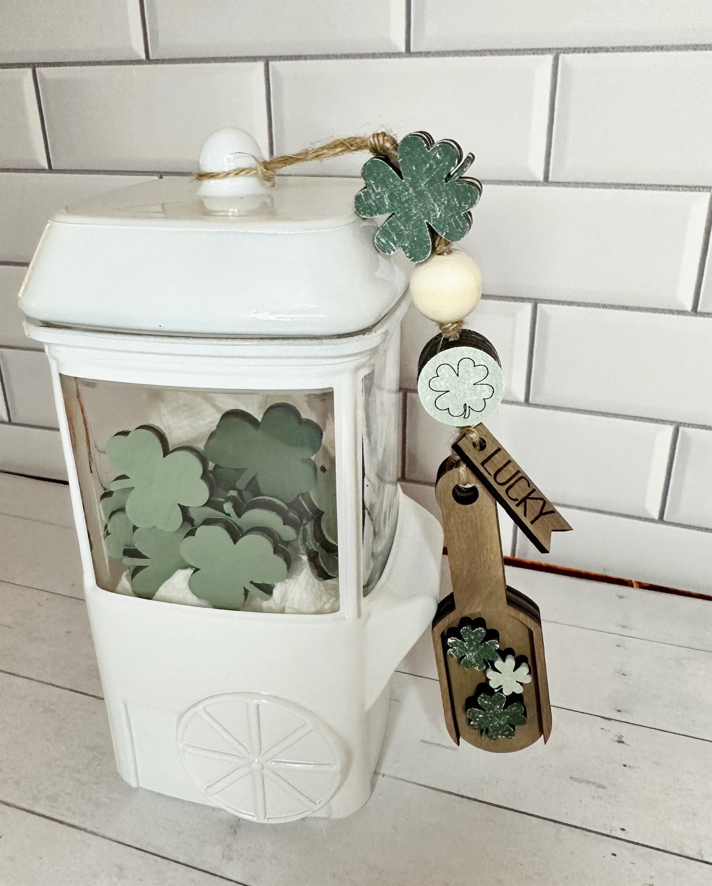 St. Patrick's Day Shamrock Popcorn Cart Combo  | St. Patrick's Day Collection | DIY Collection