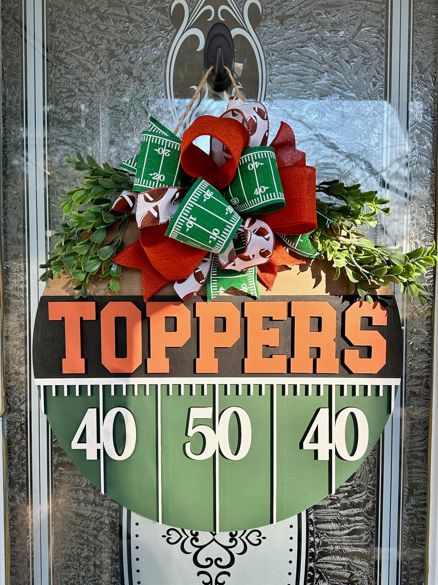 Custom Football Door Hanger | Door Hanger Collection | Sports Collection