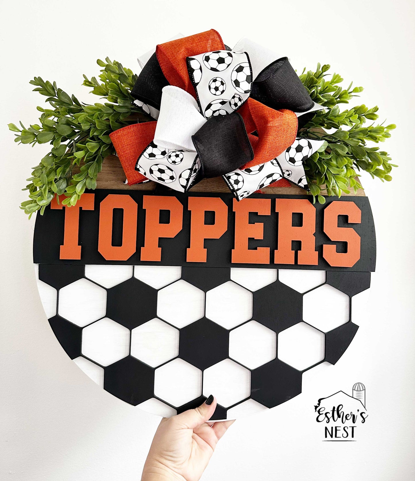 Custom Soccer Door Hanger | Door Hanger Collection | Sports Collection | Spirit Collection