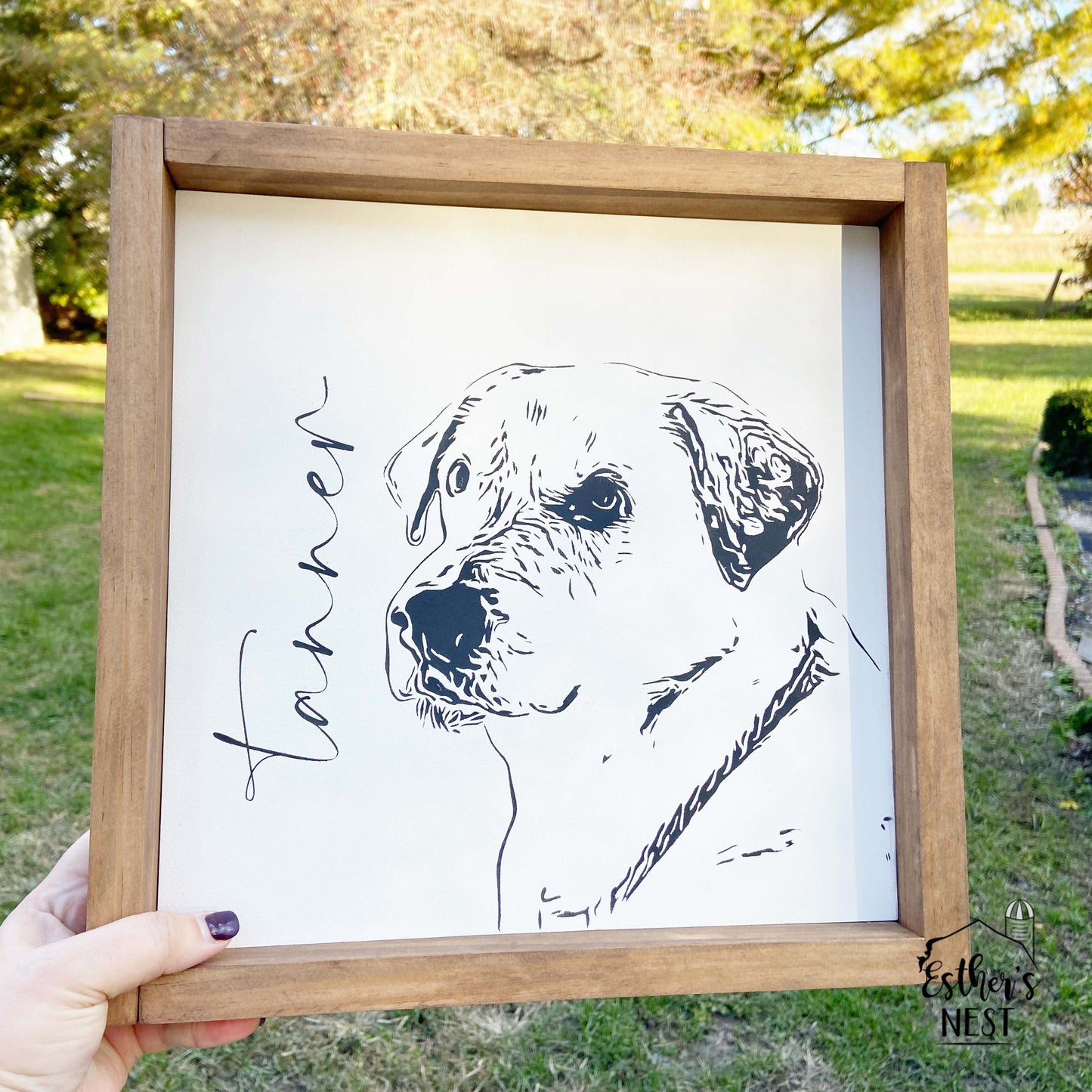Custom Pet Portrait | Pet Collection | Home Decor Collection