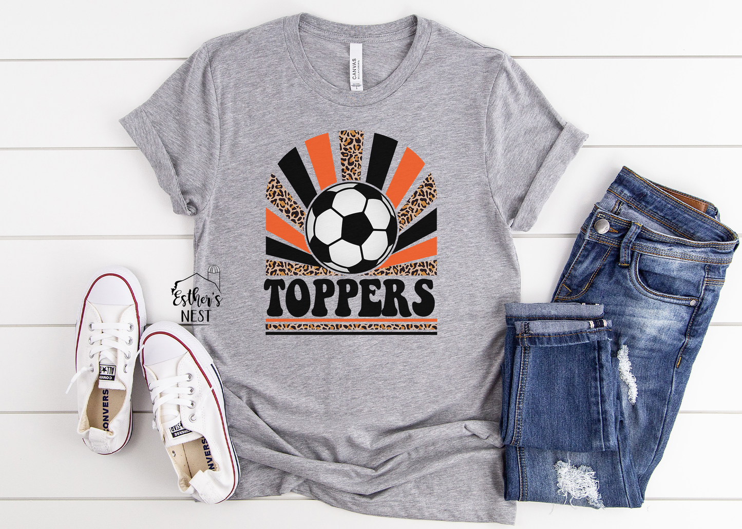 Topper Soccer Hygee 2022 Fall School Spirit Wear Adult Tee | Hillsboro Toppers | Spirit Wear Collection