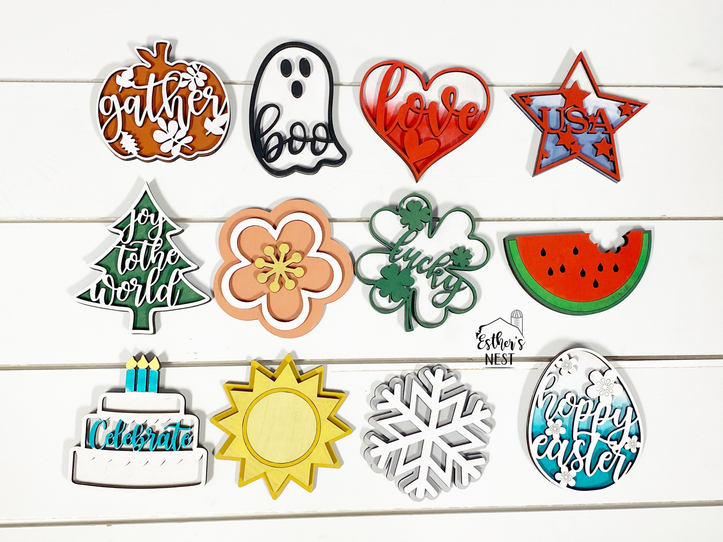 Interchangeable Season Sign | Home Decor | DIY Collection
