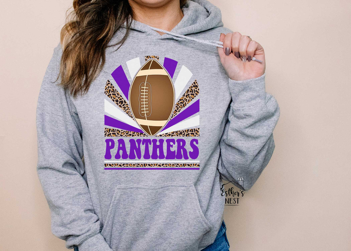 Panther Football Hygee 2022 Fall School Spirit Wear Adult Tee | Litchfield Panthers | Spirit Wear Collection