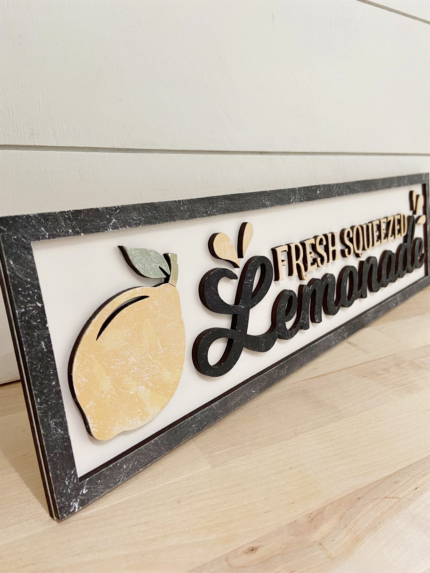 Lemonade 3D Shelf Sign | Home Decor | DIY Collection